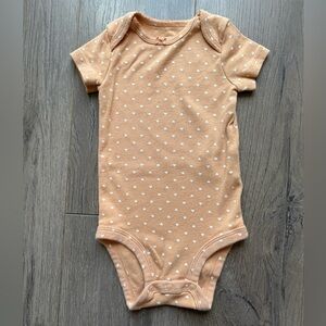 Carter’s 6M baby girl heart bodysuit
